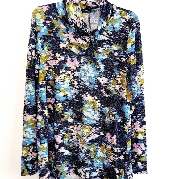 Cuddl Duds Comfortwear Cowl Neck Long Sleeve Tunic - Picture 5 of 9